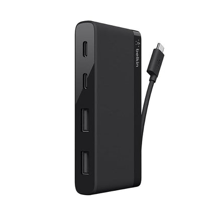 Belkin F4U090BTBLK USB-C 4-Port Mini Hub - Hub - 4