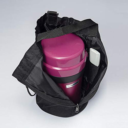 Zojirushi SL-JBE14VA Mr. Bento Stainless Lunch Jar, 41 Oz, Plum