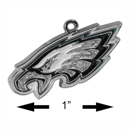 Siskiyou Sports NFL Philadelphia Eagles Chrome Dangle Earrings