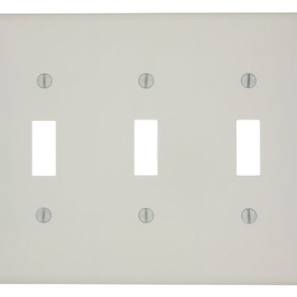 Leviton 80511-A 3-Gang Toggle Device Light Switch 