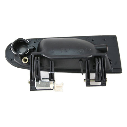 TRQ Left Exterior Door Handle Black Drivers Side