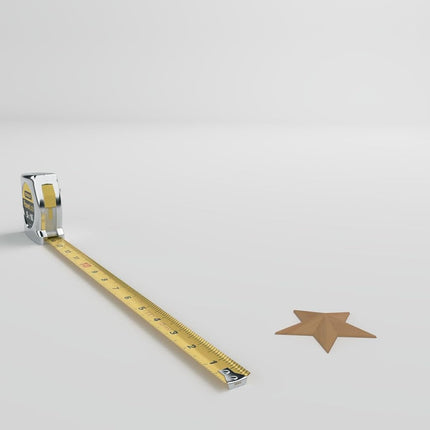 Ekena Millwork ROS02X02GLAL Galveston Star Rosette, 2 3/4-Inch x 2 3/4-Inch x 1/2-Inch, Alder