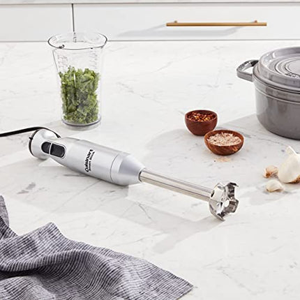 Cuisinart Smart Stick Batidora de Mano de Dos Velocidades Plateada