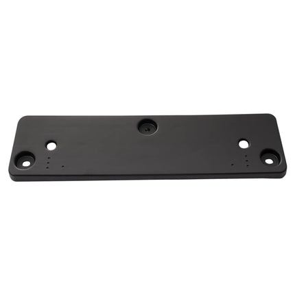 TRQ Front License Plate Bracket Black Compatible w