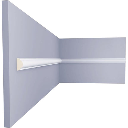 Ekena Millwork PML00X00TR-CASE-8 Traditional (8-Pack) Panel Moulding, 3/4"H x 3/8"P x 94"L, Primed