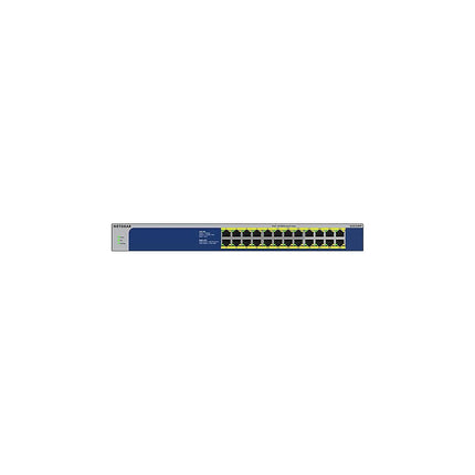 Switch PoE Gigabit Ethernet no gestionado de 24 puertos NETGEAR (GS524PP) - con 24 puertos PoE+ a 300 W, de sobremesa o montaje en rack, y protección de por vida limitada