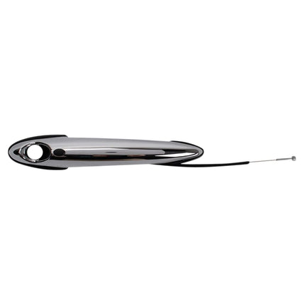 TRQ Front Left Exterior Door Handle Chrome Drivers