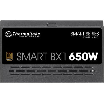 Thermaltake Smart BX1 650W Bronze SLI/Crossfire Ready Continuous Power ATX12V V2.3/ EPS V2.92 80 Plus Bronze Certified Non Modular Power Supply PS-SPD-0650NNFABU-1