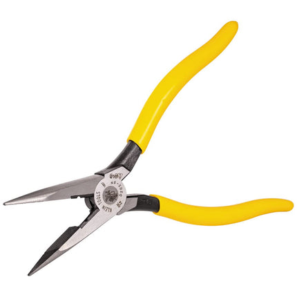 Long Nose Side Cutting and Wire Stripping Pliers, Heavy Duty, 20 cm Klein Tools D203-8N