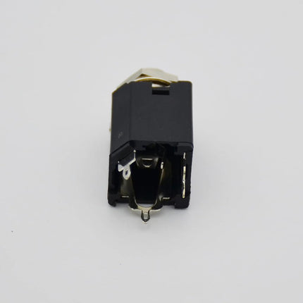 Czyuntuo Audio 1/4" Jack Female 6.35mm TRS Stereo Panel Mount Socket Guitar Input Jack,Patch Cables, Microphone Connector Adapter-No ON/Off Type 10 Pack