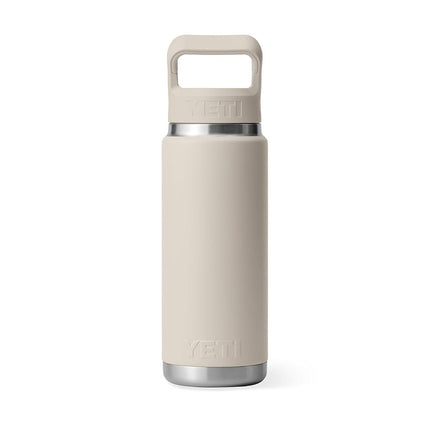 YETI Rambler 26 oz Bottle, Vacuum Insulated, Stainless Steel with Color Matching Straw Cap, Key Lime