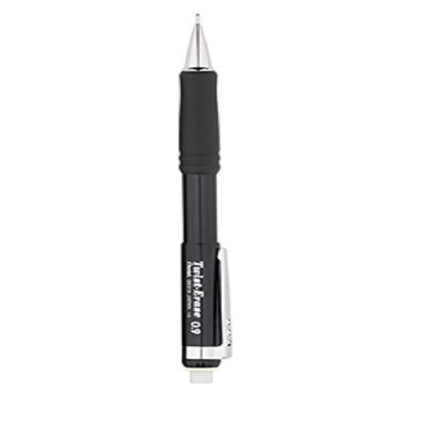 Pentel Twist-Erase III Automatic Pencil with 1 Eraser Refill, 0.9mm, Assorted Barrels, 1 Pack (QE519BP-K6)