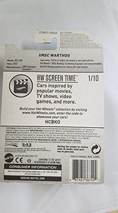 Hot Wheels HW Screen Time 1/10 UNSC Warthog