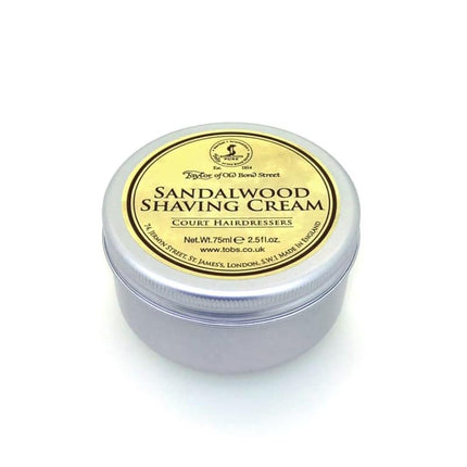 Taylor of Old Bond Street Sandalwood Shaving Cream 60 g