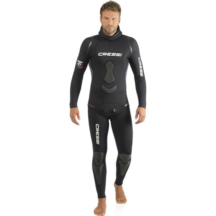 Cressi Apnea Wetsuit - Black, X-Large/Size 5