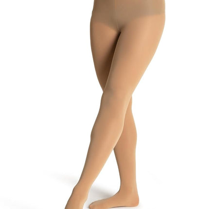 Capezio Women's Studio Basics Tight, Caramel, Smal