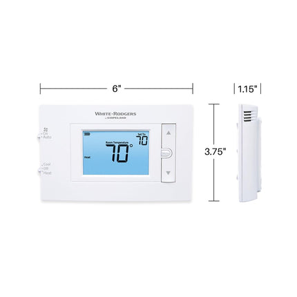 Emerson 1F83C-11NP Conventional (1H/1C) Non-Programmable Thermostat
