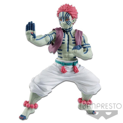 BANPRESTO - Demon Slayer - Vibration Stars - Akaza Figure (repeat), Available in a Variety of Colours