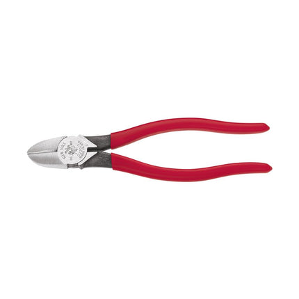 Klein Tools D220-7 Pliers, Diagonal Cutting Pliers with Heavy-Duty Tapered Nose, Induction Hardened Knives, Hot-Riveted Joint, 7-Inch
