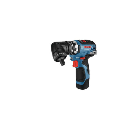 Bosch GSR12V-300FCB22 12V Max EC Brushless Flexiclick 5-in-1 Drill/Driver System with (2) 2.0 Ah Batteries