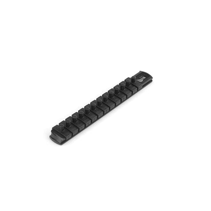 TEKTON 1/4 Inch Drive x 8 Inch Socket Rail, 13 Cli