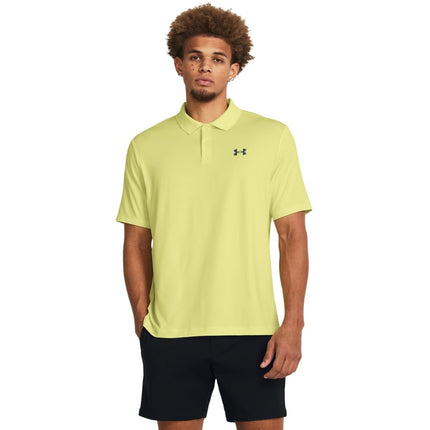 Under Armour Mens Golf Polo Shirt, (727) Sonic Yel