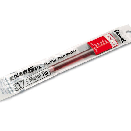 Pentel LR7-B Refillable Cartridge for EnerGel-Pens 0.35 mm, Pack of 12 Red
