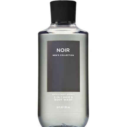 Bath Body Works Noir para Hombre 10.0 oz Gel de Ducha y Champú 2 en 1 de Bath & Body Works