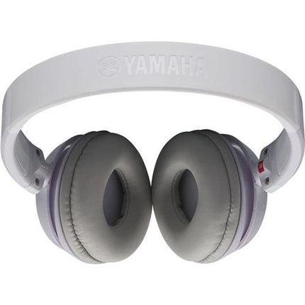Yamaha HPH-50 Headphones, Quality Sound, Deep Bass and Balanced Treble, Over the Ear, Wired Musicians Headphones, in White