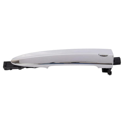 TRQ Exterior Door Handle Chrome Compatible with 20