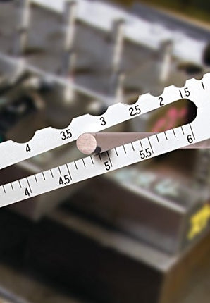 Shinwa Sokutei 73570 Radius Scale A-1 R0.5-7