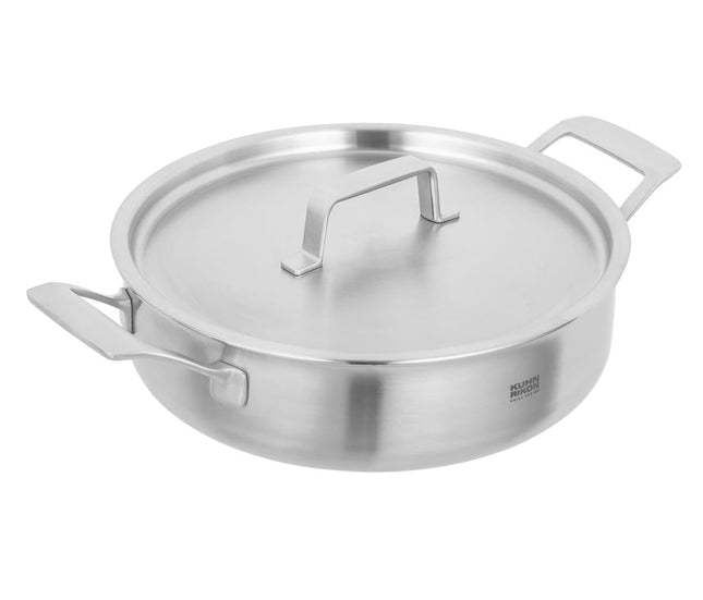 KUHN RIKON Culinary Fiveply Shallow Casserole Pot,