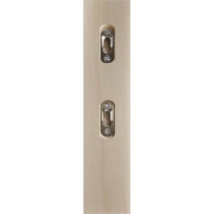 Ekena BKTW01X08X08OLRW 1 3/4-Inch Width x 8-Inch Depth x 8-Inch Height Medium Olympic Wood Bracket - Rubber Wood