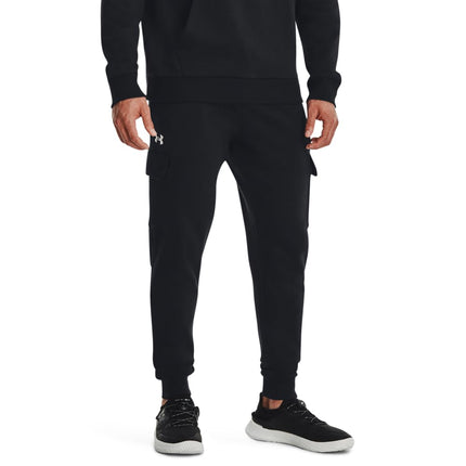 Under Armour UA Rival Fleece Cargo Jogger - Black 