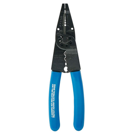 Long Nose Wire Cutter, Wire Crimper, Stripper and Bolt Cutter Multi Tool, 8-Inch Long Klein Tools 1010, Multi-Colour