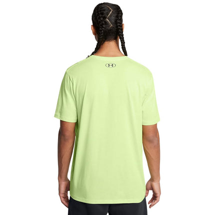 Under Armour Men's Sportstyle Colorblock T-Shirt, (304) Morph Green / / Black, XS