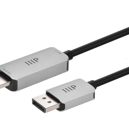 Monoprice DisplayPort 1.4 Cable to 8K HDMI - 6 Fee