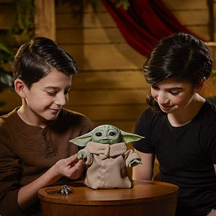 Star Wars The Child Animatronic Edition AKA Baby Yoda with Over 25 Sound and Motion Combinations, The Mandalorian Toy for Kids Ages 4 and Up
