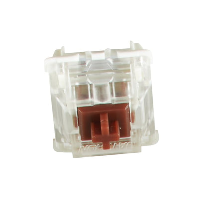 Glorious PC Gaming Race Kailh Bronze Mechanical Keyboard Switches - Tactile & Clicky - Premium Quality for Gamers & Typists - 120 Pieces Pack
