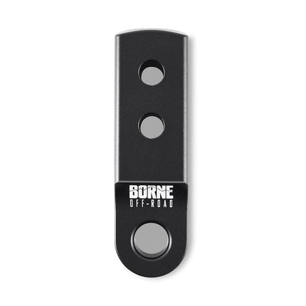 Borne Off-Road 2” Hitch Receiver Shackle Mount, Black