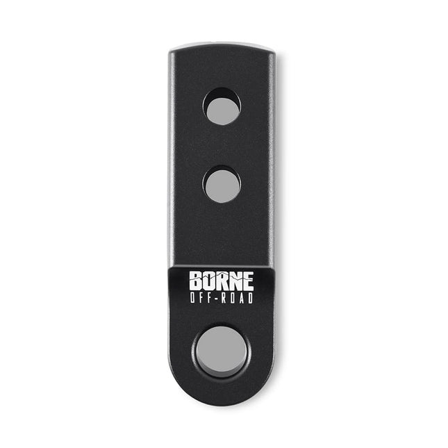 Borne Off-Road 2” Hitch Receiver Shackle Mount, Black