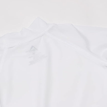 Kanu Surf Boys' Fiji UPF 50+ Sun Protective Rashguard, White, 3T