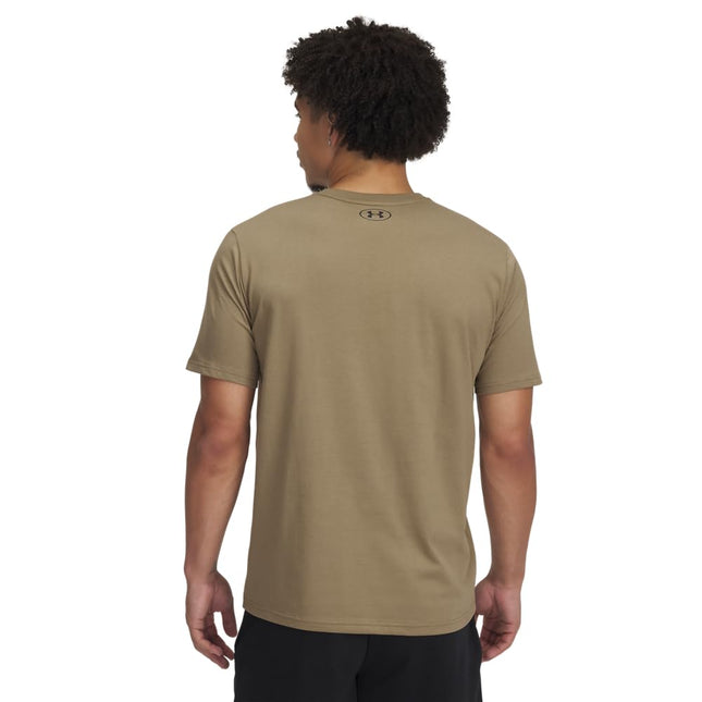 Under Armour Men's Project Rock Payoff Graphic Short Sleeve T Shirt, (251) Bayou / / Black, Large