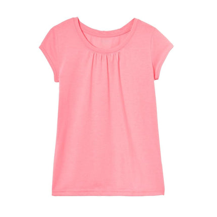 French Toast Girls' Short Sleeve Crewneck T-Shirt,