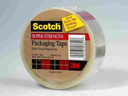 Scotch 3850 1.88" X 54.6 Yards Clear Scotch Packag