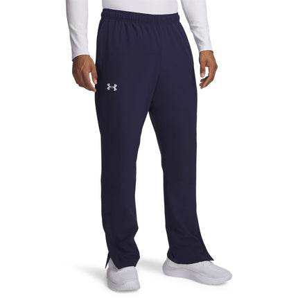 Under Armour Mens Hockey Warm Up Pants, (410) Midnight Navy / / White, X-Large
