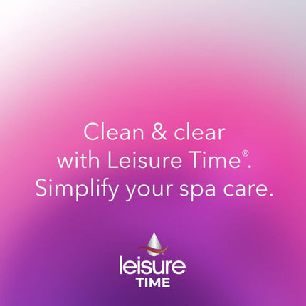 LEISURE TIME A Bright and Clear Cleanser for Spas and Hot Tubs, 32 fl oz