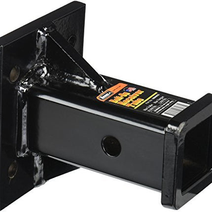 Buyers Products 1804055 2" Bolt-On Receiver Tube, 20,000 Lbs MGTW, 2,000 MVL, Corrosion Resistant Black Powder Coat Finish, Receiver Hitch Accessories