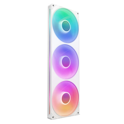 NZXT F420 RGB Core - 420mm Single-Frame RGB Fan Unit - White