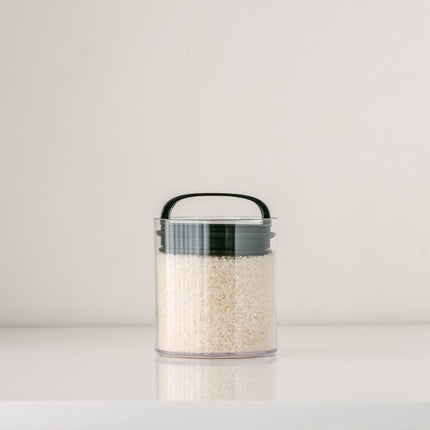 Prepara Evak Fresh Medium - Short (1L) Airless Canister with Black Handle